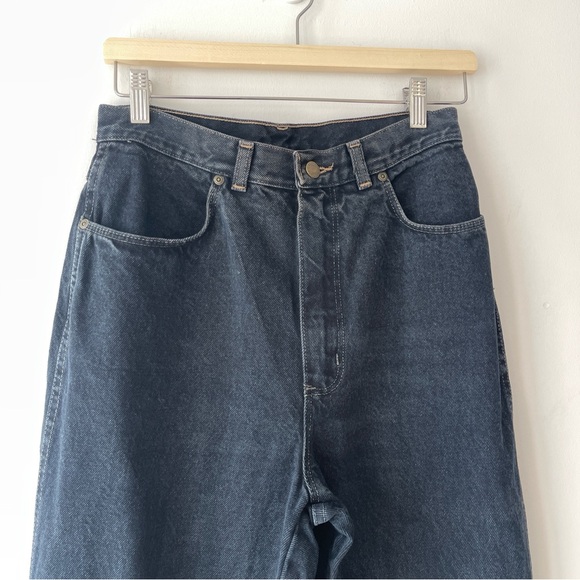 Vintage Calvin Klein jeans 90's black 28 tapered mom high rise y2k denim casual - Picture 3 of 9